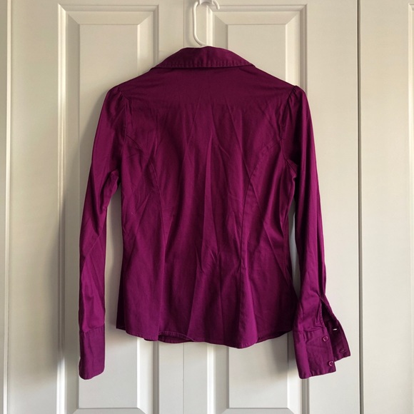 Purple Button Down Shirt - Picture 2 of 2